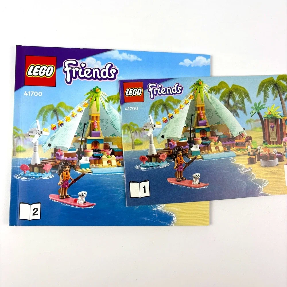 Lego Friends Lot of 6 Instruction Books Leaflets 30112 30113 41059 1 & 2 41664 +